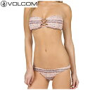 【全品5倍 10日-13日08時迄】16SP レディース VOLCOM ビキニ WILD DAZE BANDEAU & Full os6p3020: soy 国内正規品/ボルコム/水着/bikini/surf