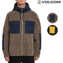 「全品5-10倍 5月1日迄」21FW VOLCOM ジップフリース YZZOLATER LINED ZIP HOODIE a5832100: 国内正規品/メンズ/ボルコム/cat-fs