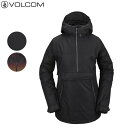 「全品5-10倍 26日08時迄」レディース VOLCOM ジャケット MIRROR PULLOVER JACKET h0652105: 正規品/ボルコム/スノーボードウエア/ウェア/スノボ/snow