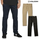 全品5倍 4月2日08時迄 VOLCOM ロングパンツ Frickin Modern Stretch a1131807: 正規品 メンズ チノパン ボルコム cat-fs