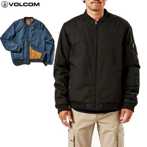 楽天セカンドブランド「全品5-10倍 21日08時迄」22FW VOLCOM ワークジャケット WORKWEAR BOILER BOMBER JACKET Jacket a1702000: 正規品/メンズ/ボルコム/cat-fs