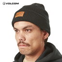 「全品5-10倍 16日08時迄」【ゆうパケット】VOLCOM ビーニー Volcom Workwear Beanie D5802200: 正規品/メンズ/ボルコム/帽子/ハット/スノボ/snow