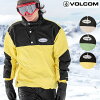 21-22VOLCOMジャケットLONGOPULLOVERJACKETg0652219:国内正規品/ボルコム/メンズ/スノーボードウェア/スノボ/snow
