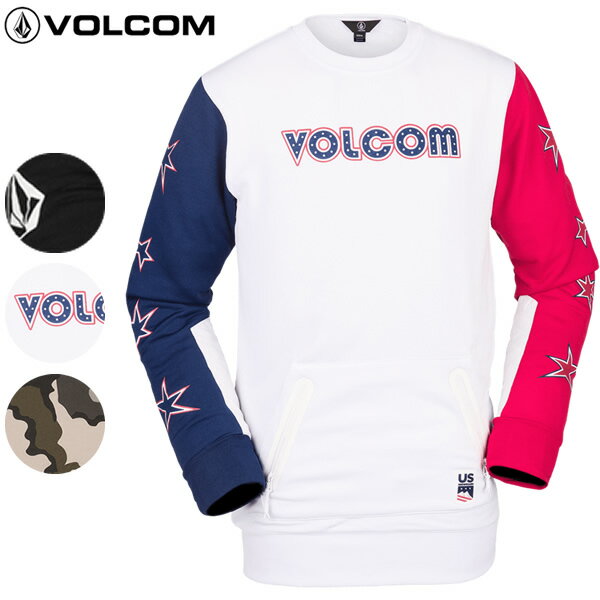 「全品10倍 11日02時迄」21-22 VOLCOM クルー LET IT STORM CREW FLEECE g4652201: 正規品/ボルコム/メンズ/スノーボードウエア/トレーナー/スウェット/スノボ/snow