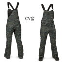 21-22 レディース VOLCOM ビブパンツ Swift Bib Overall h1352103: 正規品/ボルコム/スノーボードウエア/ウェア/スノボ/...