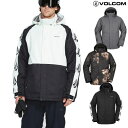 全品5倍 4月2日08時迄 22-23 VOLCOM ジャケット ICONIC STONE JACKET G0652312: 正規品 ボルコム メンズ スノーボードウエア スノボ snow