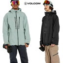「全品10倍 11日02時迄」24-25 VOLCOM ジャケット G0652501 Guch Stretch Gore Jacket: 正規品/ボルコム/メンズ/スノーボードウエア/スノボ/snow