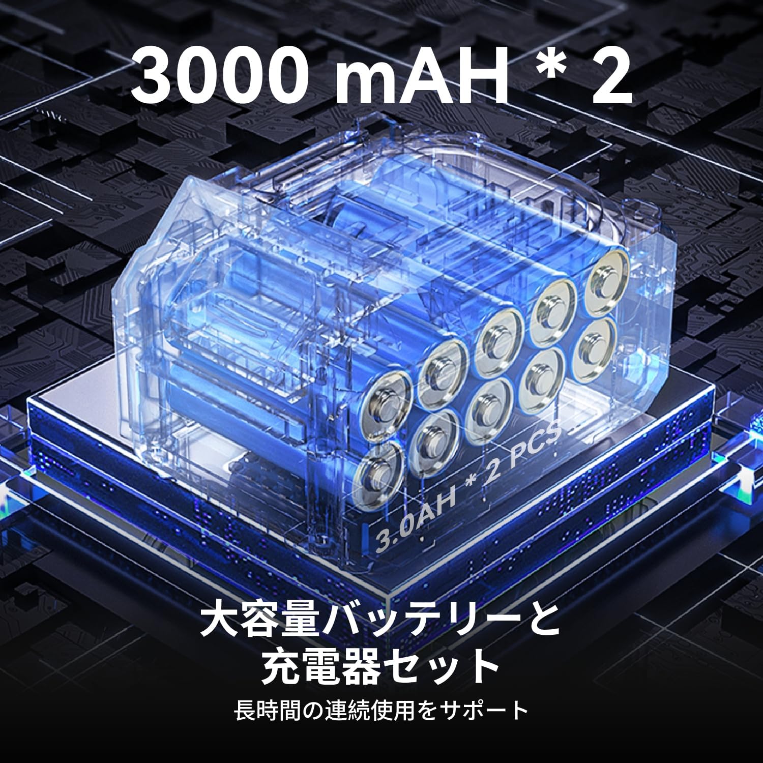 ONEVAN 充電式袋縫いミシン 電動ポータブルミシン 210W ブラシレスモーター コード...