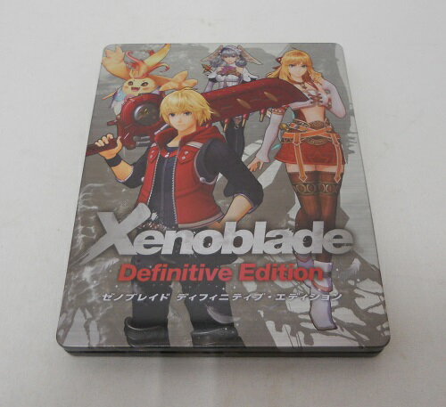 商品説明 タイトル 【ゲーム】Xenoblade Definitive Edition Sound Selection メーカー 任天堂 状態ランク D ディスクは綺麗な状態ですが、ケースに擦れあります。Switchソフト「Xenoblade　Definitive　Edition　Collector’s　Set」の同梱特典CD+スチールブックになります。 (アンケートハガキ、オビ、チラシなど欠品している場合がございます。) 発送方法 ヤマト運輸、日本郵便、いずれかの発送方法にて発送させていただきます。 送料無料ラインの場合、追跡番号有の最安発送方法とさせていただきますこと、ご了承ください。 代引き発送の際は宅急便料金での発送となります。 (メール便料金、レターパックプラス料金を選択の場合、宅急便料金に変更させていただきます。) 注意 店舗併売品となっておりますので、売り切れとなっている場合もございます。 何点かの同梱により、送料無料ラインに該当した場合に欠品があった場合は、 送料無料ラインの兼ね合いもあるかと思いますので、 一度お取引を全てキャンセルさせていただきます。 ご理解お願いいたします。 状態ランクの表記説明 S新品 A パッケージ開封の未使用品。もしくは未開封で新品同様の状態。B本体にキズやヨゴレがほとんど無い良い状態。パッケージに気にならない擦れなどがある状態。 付属品欠品なしの状態。C 本体にキズやヨゴレがほとんど無い良い状態。 パッケージに気にならない擦れなどがある状態。 付属品欠品のある状態。D 若干の使用感のある状態。 (本体、パッケージなどに若干の傷や汚れ)付属品欠品なしの状態。E 若干の使用感のある状態。 (本体、パッケージなどに若干の傷や汚れ)付属品欠品のある状態。F かなりの使用感のある状態。（目立つ傷・汚れ）付属品欠品なしの状態。G かなりの使用感のある状態。（目立つ傷・汚れ）付属品欠品のある状態。Hかなりダメージのある状態。（状態・作動に関しては保証出来ません）