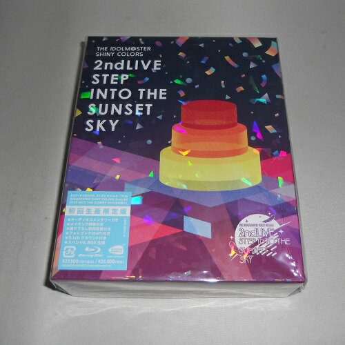 Blu-ray THE IDOLM@STER SHINY COLORS 2ndLIVE STEP INTO THE SUNSET SKY（初回生産限定版）【中古】【アニメ/Blu-ray】【併売品】【D23060098IA】