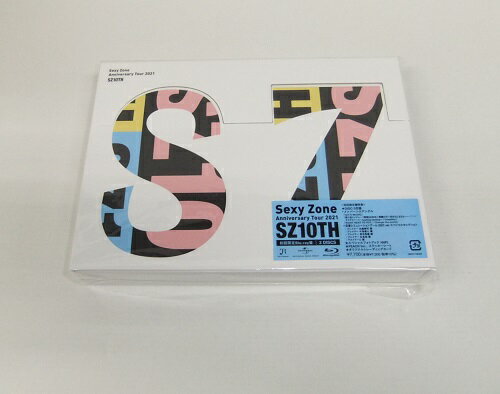 Blu-ray Sexy Zone Anniversary Tour 2021 SZ10TH ［2Blu-ray Disc+スペシャルフォトブック］ 初回限定盤【中古】【音楽/Blu-ray】【併売品】【D24010042IA】