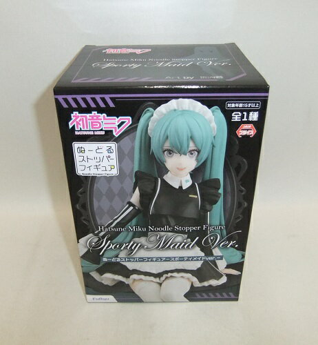 【未開封】初音ミク ぬーどるストッパーフィギュア スポーティメイドver.【中古】【フィギュア/おもちゃ】【併売品】【O24020022IA】