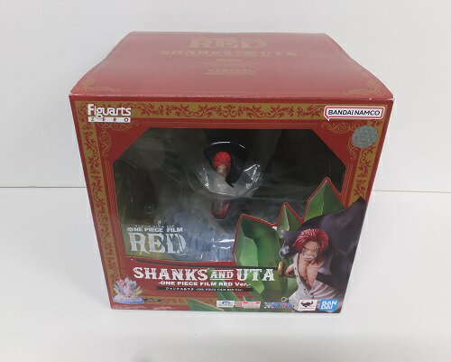 【未開封】ワンピース フィギュアーツZERO シャンクス＆ウタ -ONE PIECE FILM RED Ver.-【中古】【フィギュア/おもちゃ】【併売品】【O24040424IA】