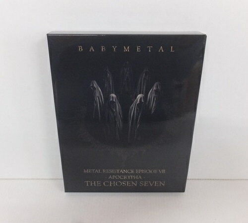 商品説明 タイトル Blu-ray BABYMETAL / METAL RESISTANCE EPISODE VII APOCRYPHA- THE CHOSEN SEVEN [初回限定版] メーカー トイズファクトリー 状態ランク B 「THE　ONE」会員限定販売。ディスクは綺麗な状態ですが、ケースに擦れ、傷あります。画像に映るもの全ての出品です。 (アンケートハガキ、オビ、チラシなど欠品している場合がございます。) 発送方法 ヤマト運輸、日本郵便、いずれかの発送方法にて発送させていただきます。 送料無料ラインの場合、追跡番号有の最安発送方法とさせていただきますこと、ご了承ください。 代引き発送の際は宅急便料金での発送となります。 (メール便料金、レターパックプラス料金を選択の場合、宅急便料金に変更させていただきます。) 注意 店舗併売品となっておりますので、売り切れとなっている場合もございます。 何点かの同梱により、送料無料ラインに該当した場合に欠品があった場合は、 送料無料ラインの兼ね合いもあるかと思いますので、 一度お取引を全てキャンセルさせていただきます。 ご理解お願いいたします。 状態ランクの表記説明 S新品 A パッケージ開封の未使用品。もしくは未開封で新品同様の状態。B本体にキズやヨゴレがほとんど無い良い状態。パッケージに気にならない擦れなどがある状態。 付属品欠品なしの状態。C 本体にキズやヨゴレがほとんど無い良い状態。 パッケージに気にならない擦れなどがある状態。 付属品欠品のある状態。D 若干の使用感のある状態。 (本体、パッケージなどに若干の傷や汚れ)付属品欠品なしの状態。E 若干の使用感のある状態。 (本体、パッケージなどに若干の傷や汚れ)付属品欠品のある状態。F かなりの使用感のある状態。（目立つ傷・汚れ）付属品欠品なしの状態。G かなりの使用感のある状態。（目立つ傷・汚れ）付属品欠品のある状態。Hかなりダメージのある状態。（状態・作動に関しては保証出来ません）