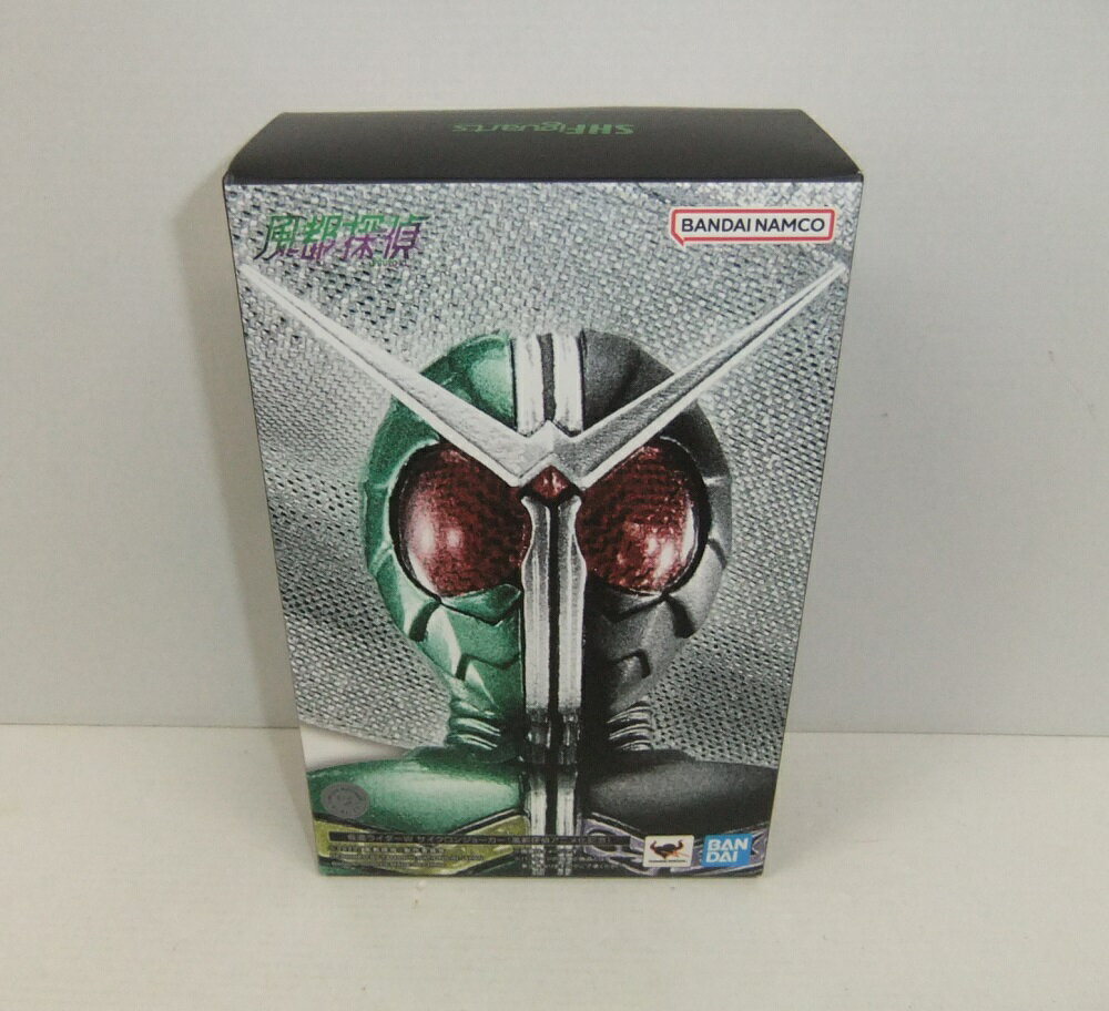 S.H.Figuarts（真骨彫製法）『仮面ライダーW』 仮面ライダーW サイクロンジョーカー 風都探偵アニメ化記念（再販版） (塗装済み可動フィギュア)