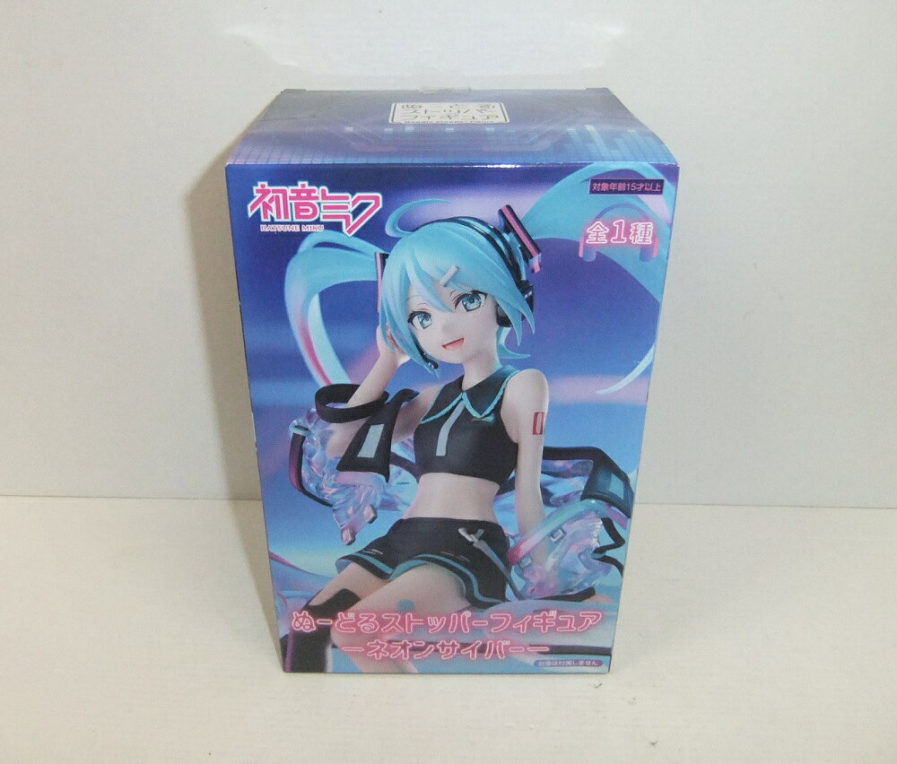 Rakuten - 【未開封】初音ミク ぬーどるストッパーフィギュア ーネオンサイバーー【中古】【フィギュア/おもちゃ】【併売品】【O26050319IA】