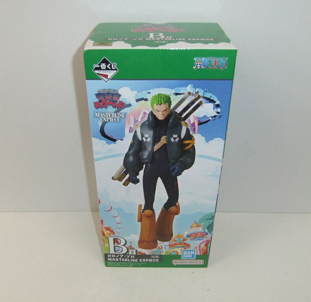 Rakuten - 【未開封】一番くじ ワンピース 未来島エッグヘッド B賞 ロロノア・ゾロ MASTERLISE EXPIECE【中古】【フィギュア/おもちゃ】【併売品】【O26050407IA】