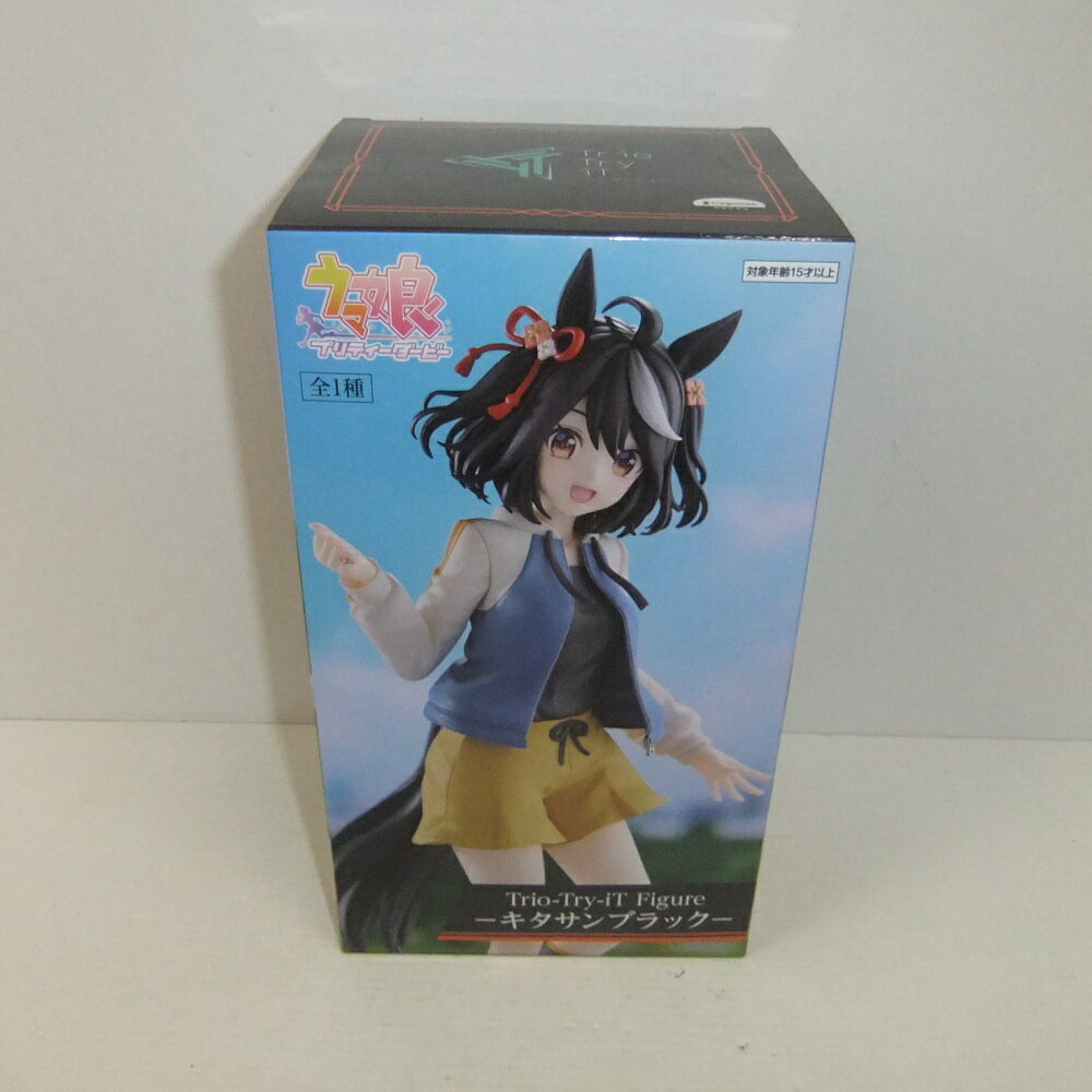 乐天商城 - 【未開封】ウマ娘 プリティーダービー Trio－Try－iT Figure ーキタサンブラックー【中古】【フィギュア/おもちゃ】【併売品】【O26060145IA】