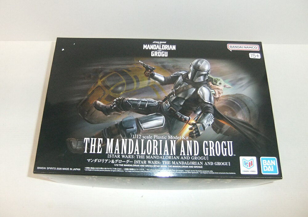 乐天商城 - 【未組立】1/12 マンダロリアン＆グローグー STAR WARS: THE MANDALORIAN AND GROGU プラモデル【中古】【プラモデル】【併売品】【O26060157IA】