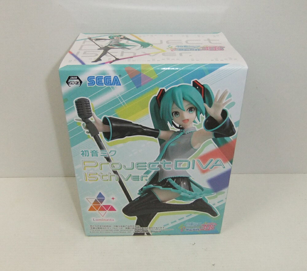 樂天商城 - 【未開封】初音ミク ProjectDIVA MEGA39's Luminasta “初音ミク” ProjectDIVA15thVer.【中古】【フィギュア/おもちゃ】【併売品】【O26060317IA】