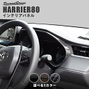 【GW限定5%OFFセール】新型ハリアー80系 メーターパネル 全3色 セカンドステージ トヨタ カスタムパーツ アクセサリー ドレスアップ