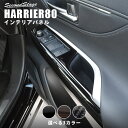 【GW限定5 OFFセール】新型ハリアー80系 PWSW（ドアスイッチ）パネル 全3色 セカンドステージ トヨタ HARRIER カスタムパーツ アクセサリー ドレスアップ