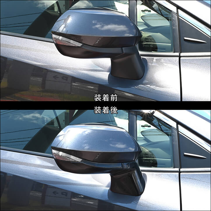 トヨタ カローラスポーツ210系 ドアミラーベースパネル ドレスアップ カスタム パーツ アクセサリー セカンドステージ エクステリアパーツ 外装パーツ