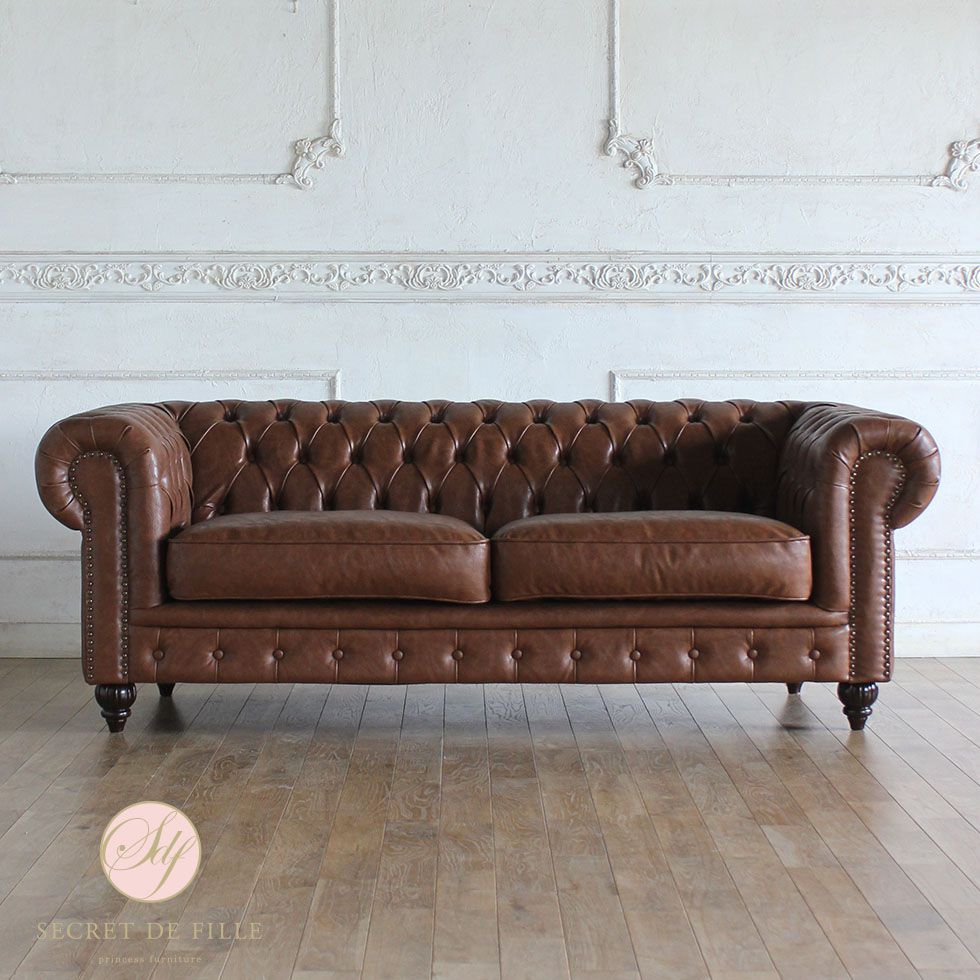 チェスターフィールド ソファー clubman 3人掛け 三人掛け 3人用 三人用 アンティーク 風 家具 ヴィン..