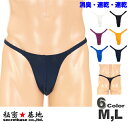 メンズ Tバック ハイレグ フルシーム トリコット2WAY生地 M、Lサイズ