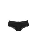 ヴィクトリアシークレット レースウエストチーキーパンティー(DL3-Black) Lace-waist Cheeky Panty