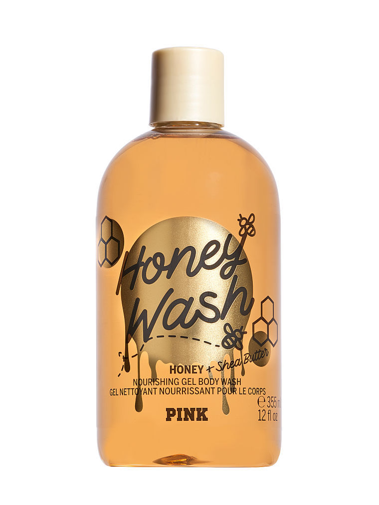 バス用品, ソープボトル・シャンプーボトル VICTORIAS SECRET PINK Honey Wash Nourishing Gel Body Wash with Pure Honey