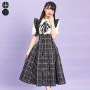 マチ付きスカート7/2 12:00 販売スタートsecrethoney シークレットハニー シーハニ 量産型 レディース ガーリー 無地 チェック 黒 ブラック スカート