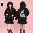 ★レースアップポケットバックプリントパーカー7/1 10:00 マークダウン2/14 12:00 販売スタートsecrethoney シークレットハニー シーハ...