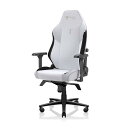 【送料無料】Secretlab TITAN Evo Arctic White アークティックホワイト ゲーミングチェア ファブリック シークレットラボ デスクチェア オフィスチェア 人間工学 ランバーサポート 4Dアームレスト 調節可能ランバーサポート ゲーム椅子 座り心地 165度リクライニング 通気性
