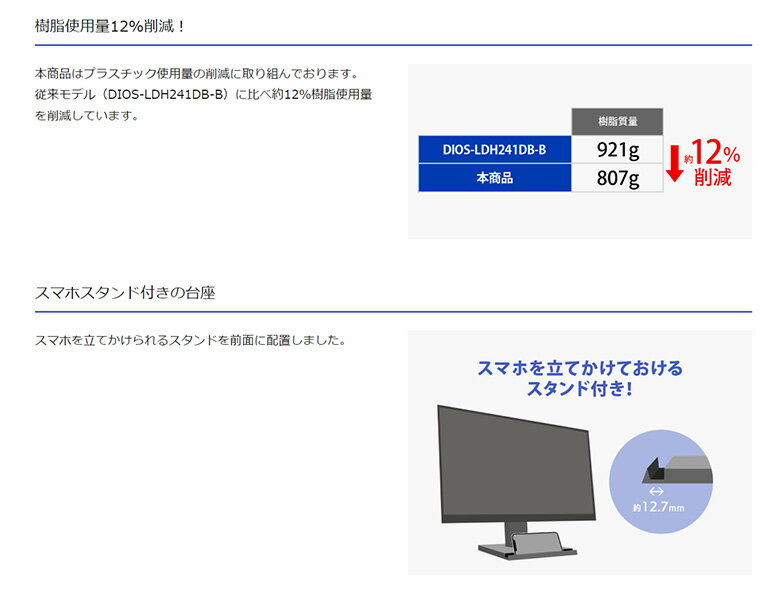 I-O DATA アイオーデータ 液晶モニター 液晶ディスプレイ 23.8型 3