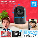 【おトク★SD64GB+アーム付きセット】ペットカメラ 見守りカメラ 家庭用 屋内 室内 置き型 小型 高画質 300万画素 フルHD 屋内カメラ 夜間撮影 録...