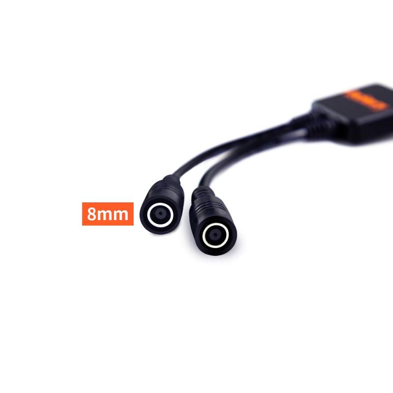 Jackery Solarsaga 並列接続用ケーブル Jackeryポータブル電源 1000専用 Solar Charging cable DC-アンダーソン 変換アダプター 太陽光パネル ケーブル 1000Pro/1000Plus/1000New対応