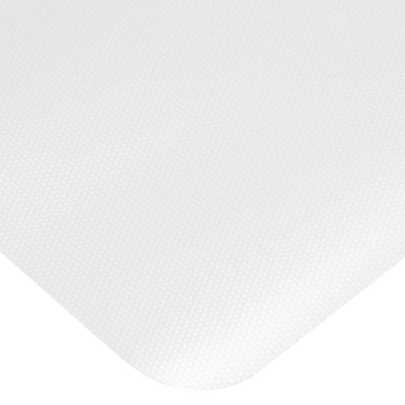 明和グラビア キッチンマット 透明 60cm×180cm ZKM-6018素材・材質:(表面)塩化ビニール樹脂100% (粘着材)アクリル樹脂100% (保護フィルム)ポリエチレン100%生産国:日本