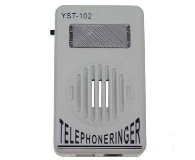 電話機の補助ベル 増設ベル 着信フラッシュライト付 音質2種類 電源不要 難聴者用 耳の聞こえにくい方 騒音の大きい工場、事務所などに お年寄り新生児の方