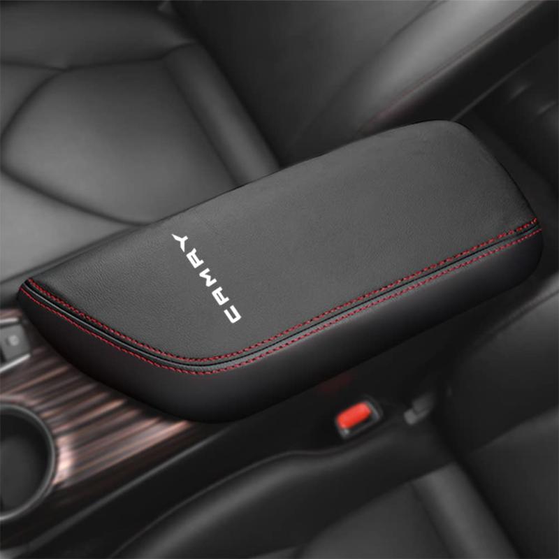 アームレストカバー トヨタ カムリ CAMRY 7系 1代目 車種専用設計 PUレザー 本革調 肘置き 汚れ防止 引っかき傷対策 耐摩耗性 耐水 内装 ドレスアップ 簡単取り付け