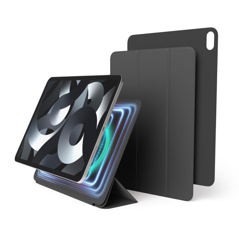 【elago】 iPad Air 第5世代 Air4 /iPad Pro 11 2018 対応 スタンド ケース カバー 強力 マグネット 式 角度調整 可能 iPadスタンド Apple Pencil 2 充電 可能 ホルダー 付 / 2段階 角度 変