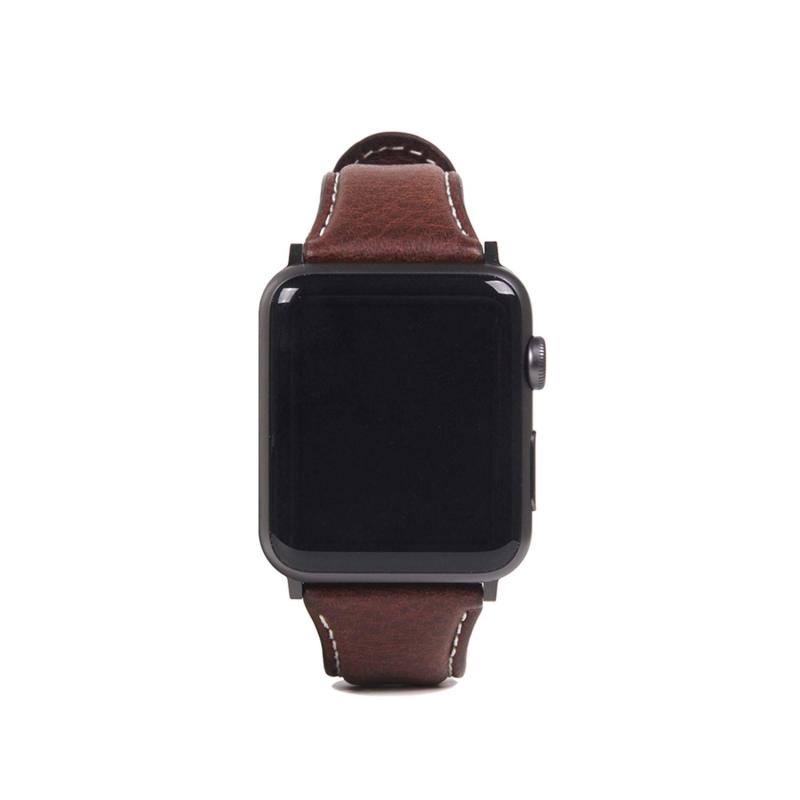 セキュアデポのSLG Design Apple Watch バンド 44mm 40mm用 本革 Italian Minerva Box Leather｜アングル2