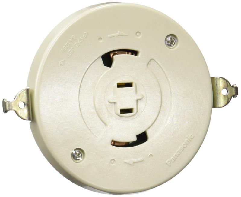 パナソニック(Panasonic) コンセント付引掛埋込ローゼット ミルキーホワイト フル端子 送り端子付 WG6420WKカラー:ミルキーホワイト定格:6A 125V送り端子付発売日:1984年10月21日