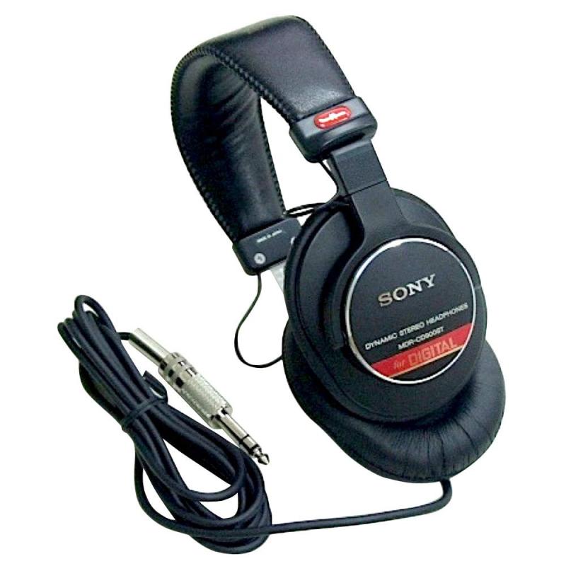 SONY 有線 密閉型スタジオモニターヘッドホン 黒 MDR-CD900ST形式:密閉ダイナミック型、ドライバーユニット:40mm、ドーム型(CCAW採用)最大入力:1,000mW、インピーダンス:63Ω、音圧感度:106dB/mW再生周波数帯域:5~30,000Hz、コード長:約2.5m、プラグ:ステレオ標準プラグ、質量:約200g(コード含まず)