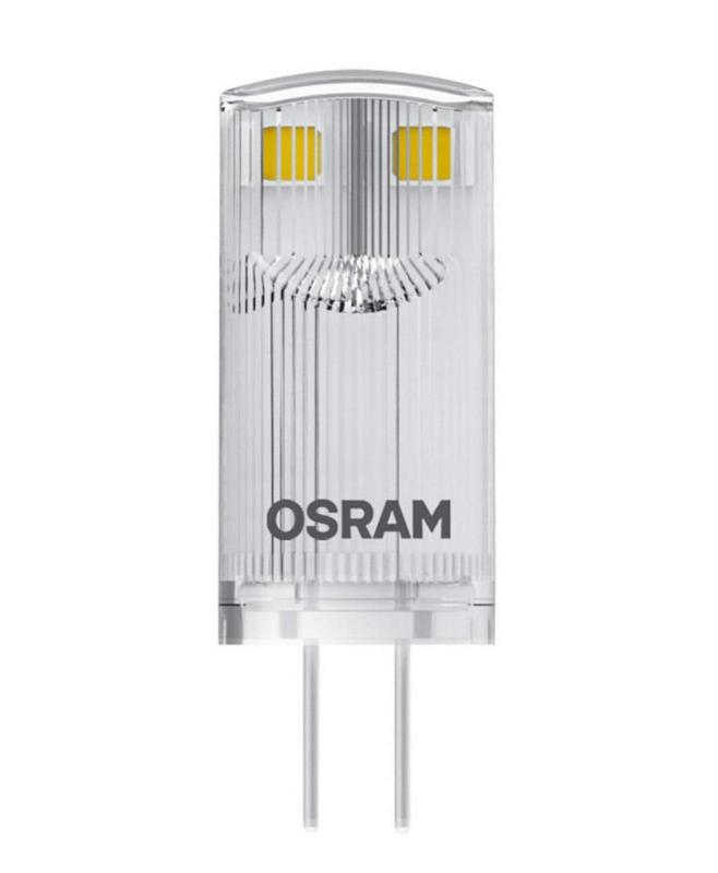 オスラムLEDランプ LED STAR PIN 10 0.9W/2700K CL 白色