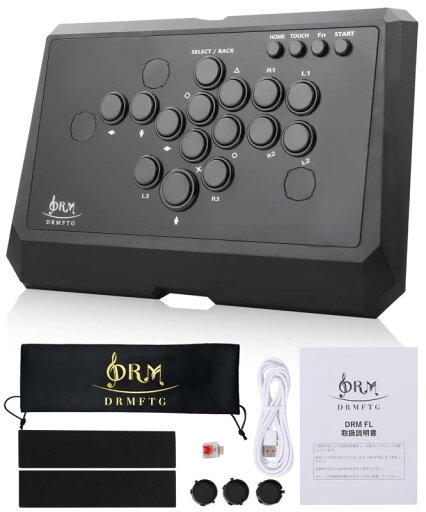 DRMFTG DRM FL レバーレス アケコン レバーレスコントローラー PC Switch DRMFTG DRM FL レバーレス アケコン レバーレスコントローラー PC Switch