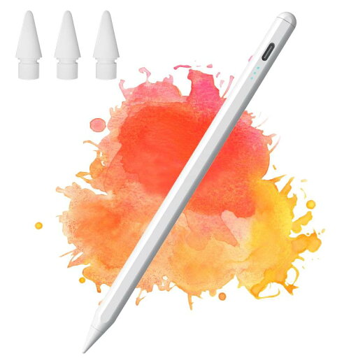 タッチペン スタイラスペン、傾き感知機能&パームリジェクション機能、磁気吸着機能 タッチペン スタイラスペン、傾き感知機能&パームリジェクション機能、磁気吸着機能