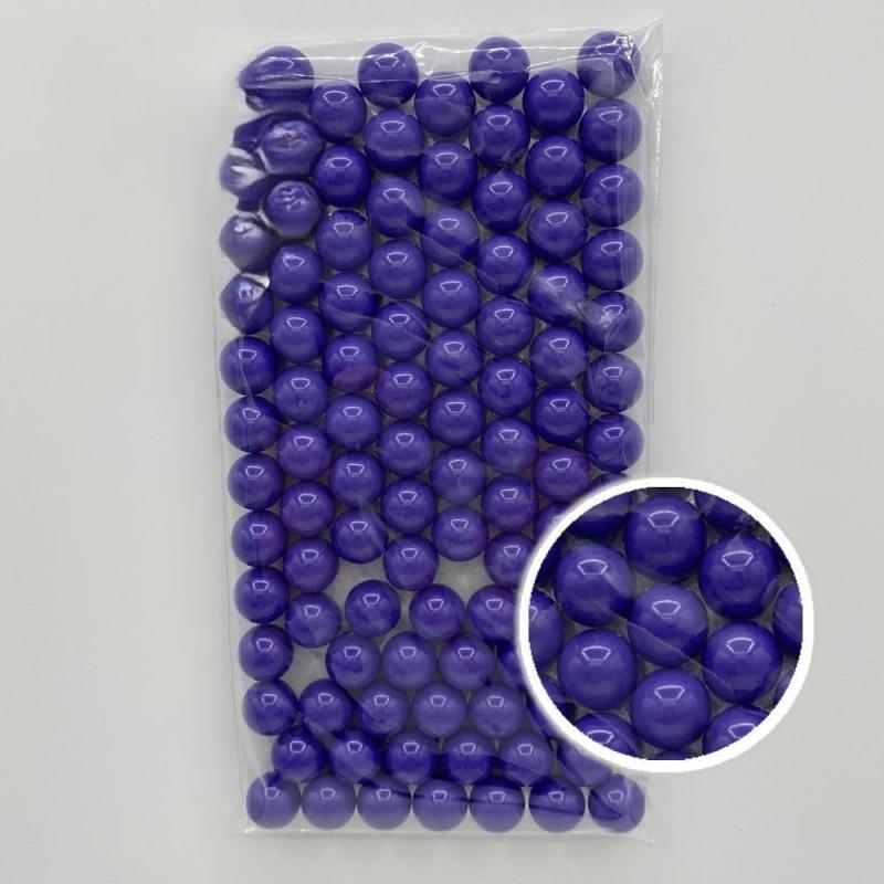 4000106 抽選球 紫 ガラポン抽選器用抽選球 100球 12mm