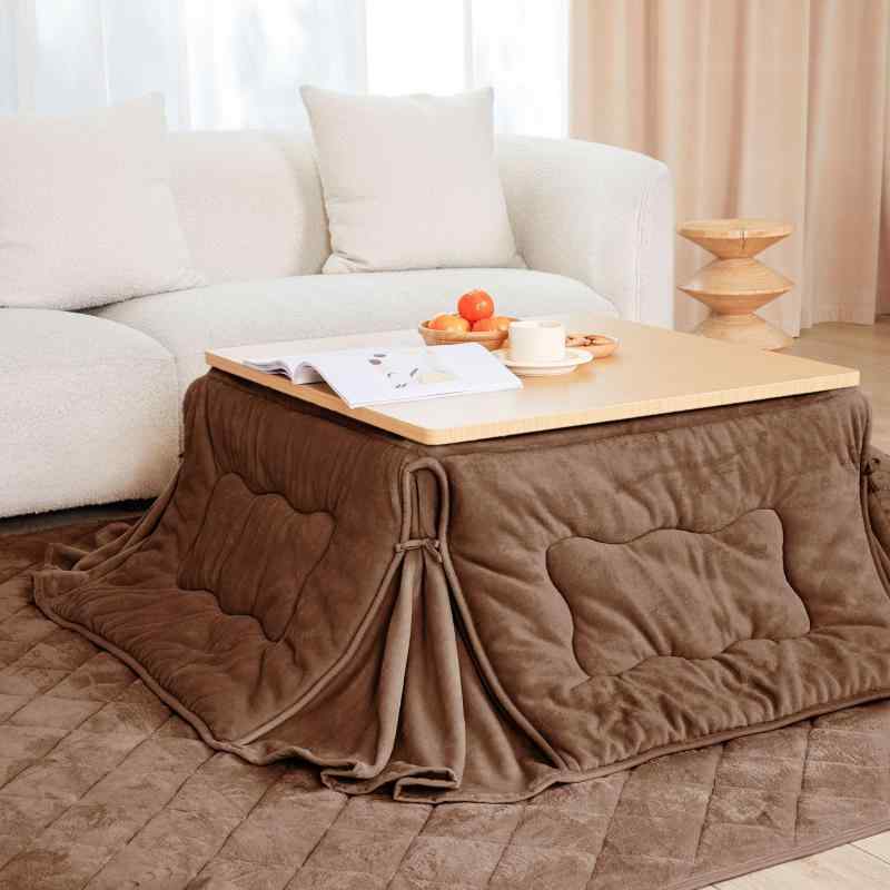 楽天セキュアデポVamcheer こたつ布団 こたつふとん 単品 こたつ用布団 あったか こたつ掛け布団 厚手 フランネル リバーシブル 両面使える ふわふわ ぽかぽか ぬくぬく 冬用 洗える 静電気防止 毛抜けない