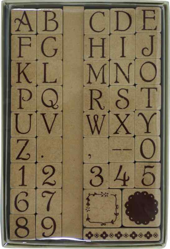 スタンプ工房 愛 オーナメントスタンプ ABCスタンプ